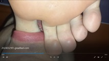 foot fetish video screen capture