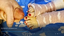 foot fetish video screen capture