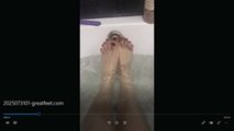 foot fetish video screen capture