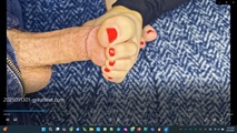 foot fetish video screen capture