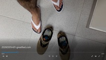 foot fetish video screen capture