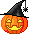 Halloween_pumpkin_hat smilie at www.greatfeet.com